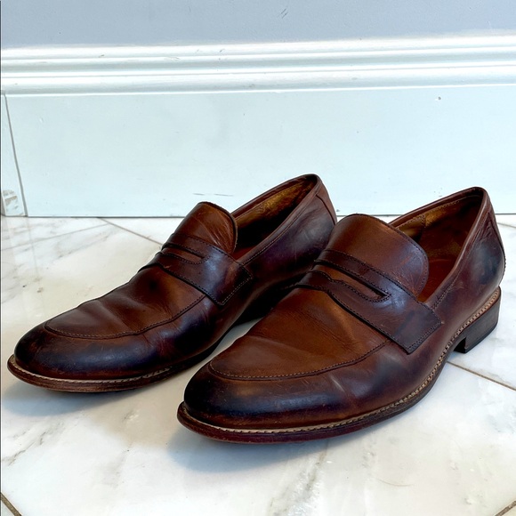 Thursday Boot Company Other - Thursday boot company size 11 men brown leather penny loafers already broken in!